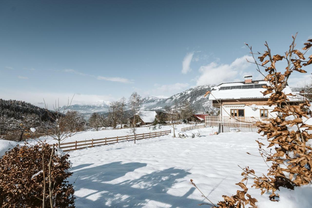 Ferndorf Mirnockahoi - Familienfreundliches Ferienhaus Fuer 4 Erwachsene, Maritimes Bergerlebnis, Panoramablick Von Terrasse Und Balkon, Carinthia, Millstaettersee מראה חיצוני תמונה